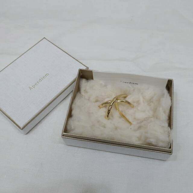 セール・・perdiem アペルディエム ★Hole Cross Hair Hook　81704122 クロスヘアーフック Aperdiem Vlas Blomme(ヴラス ブラム)