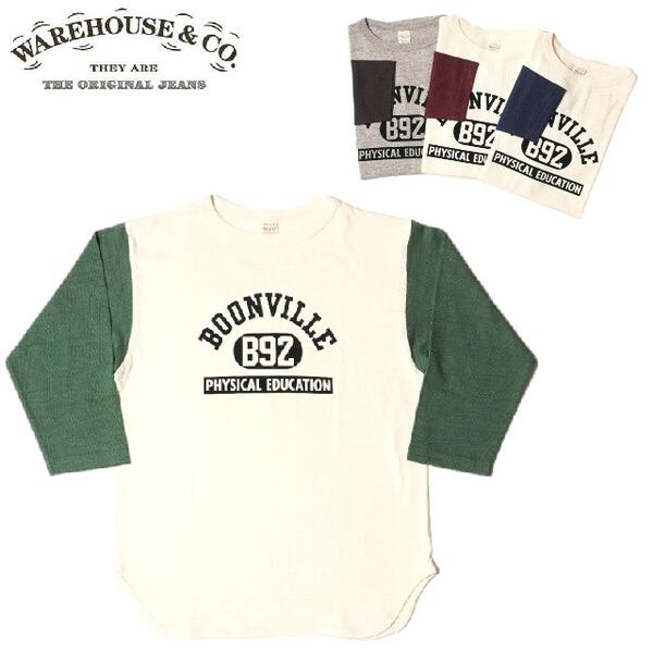 楽天市場】ウェアハウス WAREHOUSE 7分袖 Tシャツ ベースボール FEDORA