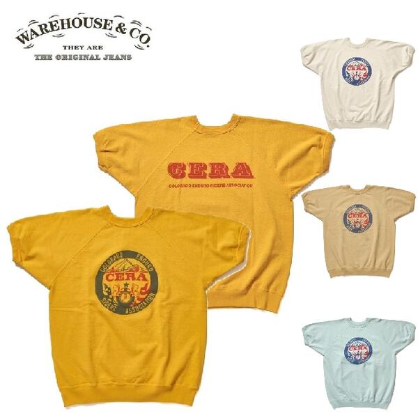 WAREHOUSE 2nd hand Series Lot 4104「CERA」刷り上げる半袖流汗 半袖SW WHSW-26SS001（ウエアハウスセカンドハンド）WARE HOUSE【御召しもの住みか】セコハン