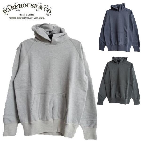 WAREHOUSE 2nd hand Series Lot 462 無地ラグランスウェットパーカーWHSW-25AW008（ウエアハウスセカンドハンド）WARE HOUSE 御召しもの住み家 セコハン