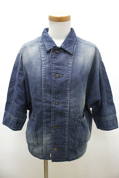 ●Johnbull【ジョンブル】ユーズドデニムカバーオールAL801｜ＣＡＮＳＡＳＳ　ｊｅａｎｓ