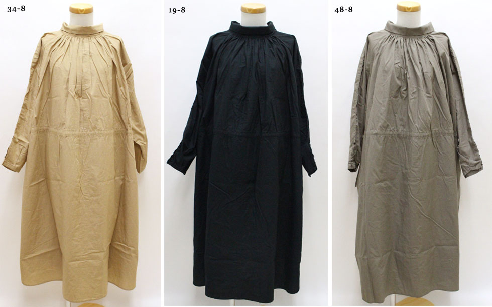 ●（Rakupon対象外）Brocante　【ブロカント】　50ブロードコルドン　ワンピース　シャツワンピース　37-210X
