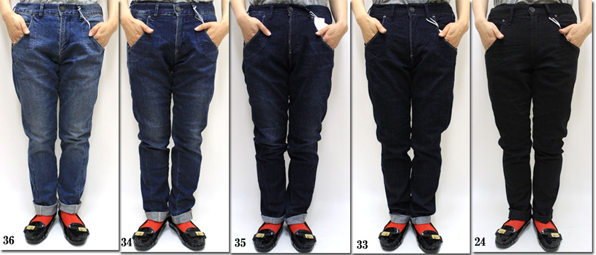 ●antgauge 【アントゲージ】  ストレッチデニムテーパートパンツ デニム C1321