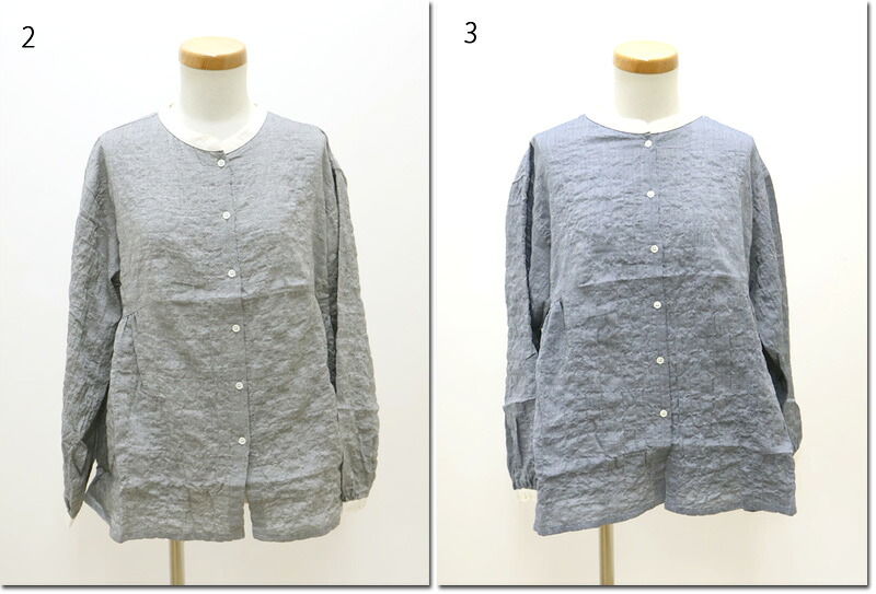 ●nachukara　【ナチュカラ】　クレリックシャツ　nk155244｜ＣＡＮＳＡＳＳ　ｊｅａｎｓ