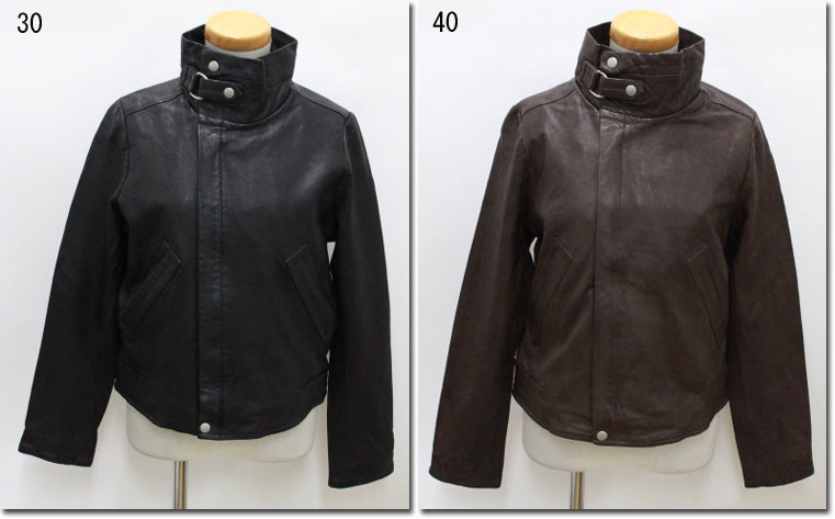 ★美品★【Johnbull/ジョンブル】ラムレザーブルゾン　定価6.6万円 Johnbull ジョンブル ラムレザー シングルライダース ジャケット