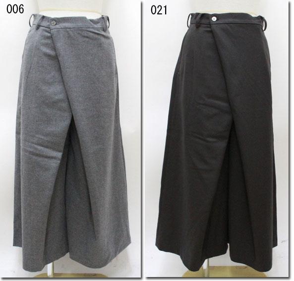 ●TISSU　【ティシュ】　Collapse　HAKAMA　Pants　ハカマパンツ　UNIVERSALTISSU　TS163PT026｜ＣＡＮＳＡＳＳ　ｊｅａｎｓ