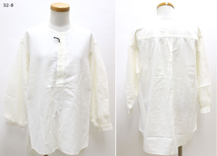 ●（Rakupon対象外）Brocante　【ブロカント】バンブークロス　 カンパーニュ　シャツ　36-0247Z