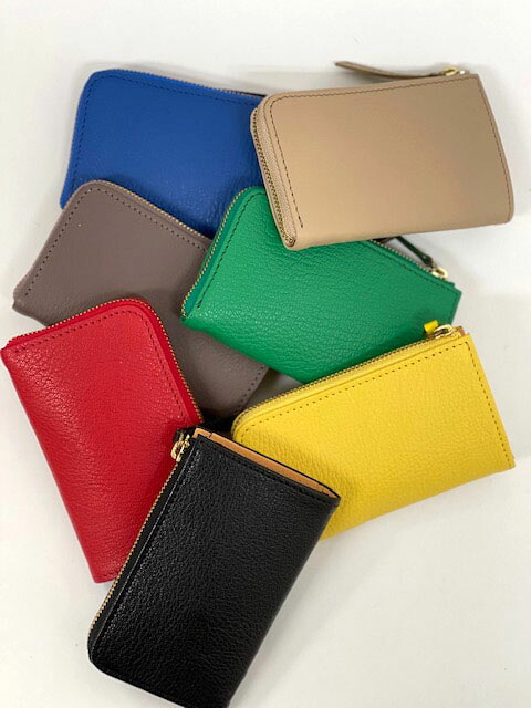 ●mononogu 【もののぐ】 L Zip Key Case キーケース キーホルダー L字 ヤギ革 山羊革 KC2-GS|CANSASS jeans