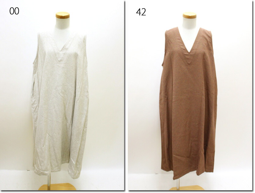 ●ina 【イナ】 2WAYノースリーブジャンバースカート 243120|CANSASS jeans