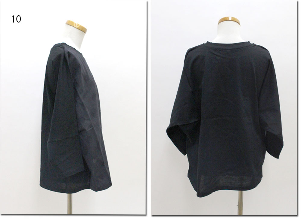 再再販 Prit プリット 50 1引き揃え綿麻天竺 綿麻水玉ジャガード 切替7分ドルマンスリーブワイドプルオーバー P 公式店舗 Www Toyotires Ca