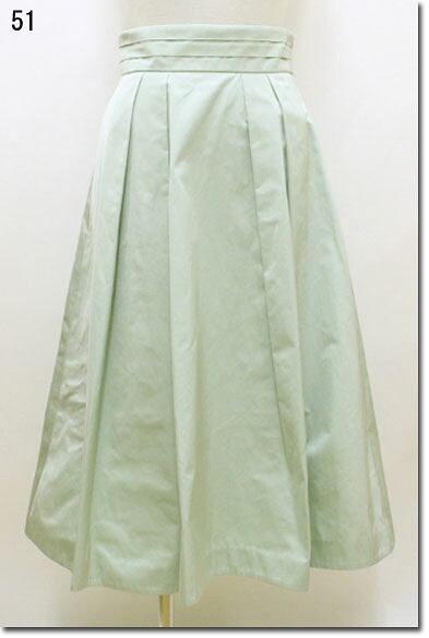 ●Ballsey 【ボールジィ】 ダブルクロスサテンダブルタックスカート 11-05-81-05001-HN|CANSASS jeans
