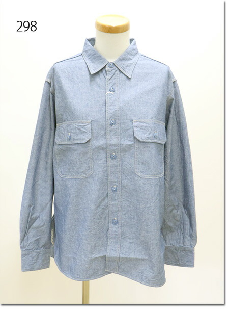 ●（Rakupon客体外）D.M.G. 【ドミンゴ】 シャンブレー ありがた味プルオーバー  16-0782E 16-782E