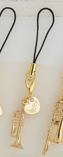 お好みの楽器チャームでアクセサリーに♪ 楽天市場】弾む弾む楽器チャーム/ファスナーチャーム【日本製