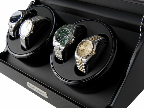 【度合い1位勝ち取る】[堅苦しさ 定め事品] ロイヤルハウゼン ワインダー 4本巻 Royal hausen GC03 D102BB ワインディングマシーン 2年引きうける 新品 【貨物輸送無料】