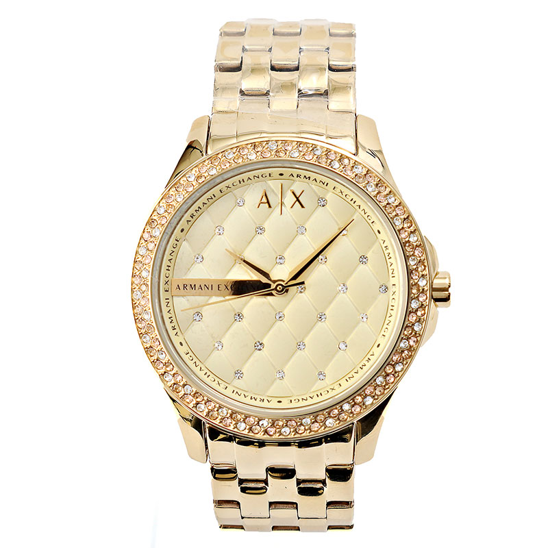 エンポリオアルマーニ ウォッチ Exchange Lady Hamilton AX5216 ゴールド レディース EMPORIO ARMANI レディース腕時計-腕時計