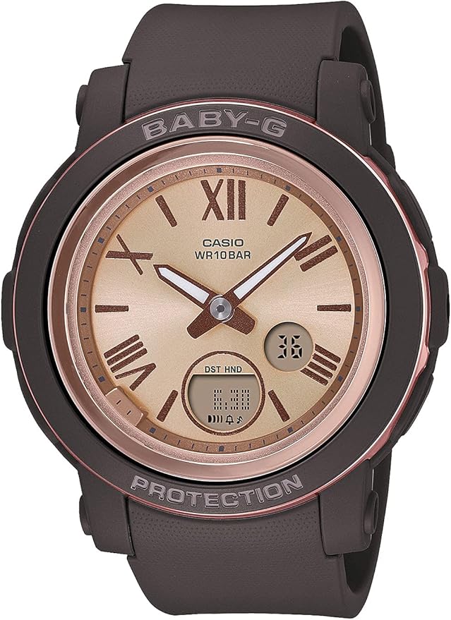 カシオ 腕時計 レディース BABY-G ブラウン BGA-290-5A CASIO