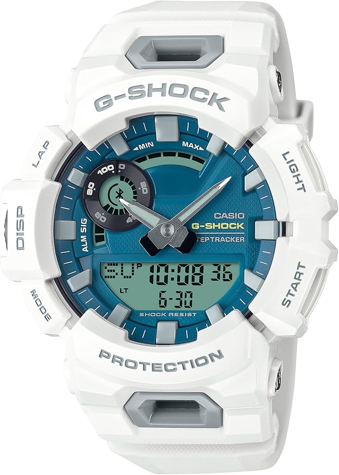 カシオ 腕時計 メンズ G-SHOCK ブルー ホワイト GBA-900CB-7A CASIO|カオパニ店