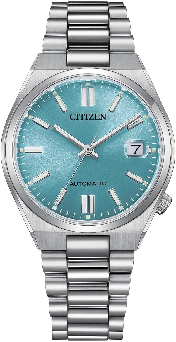 シチズン ウオッチ メンズ レディース TSUYOSA Collection Automatic 内燃機関青碧 しろがね色 NJ0200-50L CITIZEN