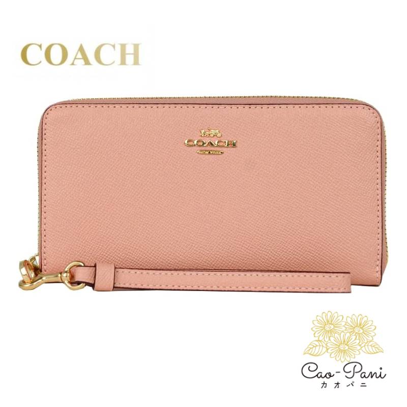 激安通販 コーチ 長財布 レディース ピンク シンプル Coach C3441 Imshl 並行輸入品 Saikou No Hinshitsu Kanematsuusa Com