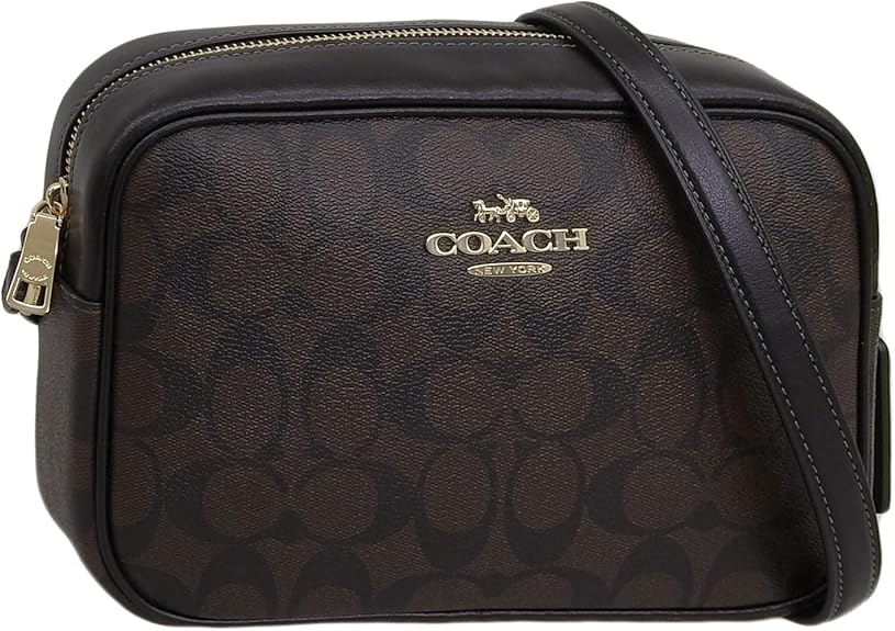コーチ職 御徒面子 ショルダーバッグ JAMIE CAMERA BAG CR135-IMAA8 うす暗い赤銅色 名書き柄 レディース COACH