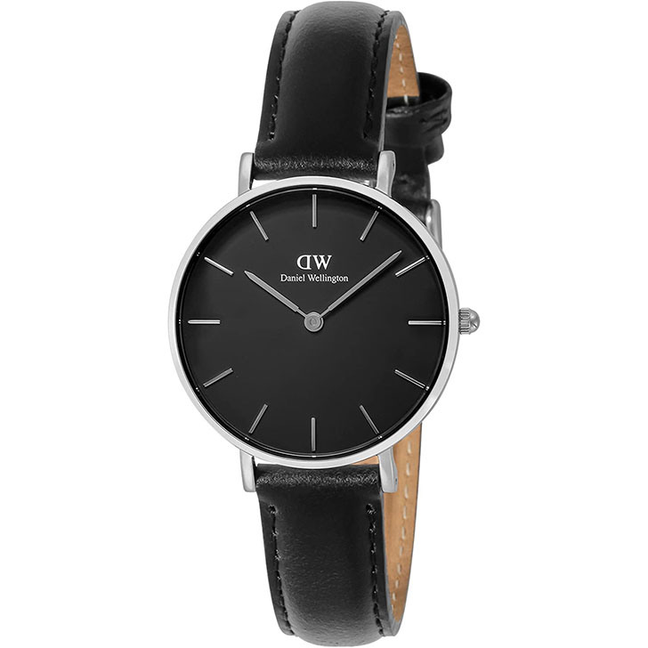 腕時計 レザー ブラック ユニセックス Daniel Wellington ダニエルウェリントン Classic Petite Black Sheffield 32mm メンズ レディース Dw かわいい 可愛い オシャレ おしゃれ Sale 60 Off