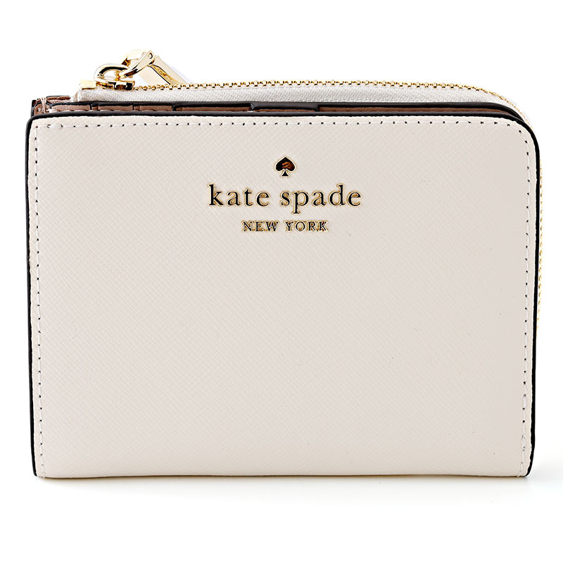 ケイトスペード 財布 二つ折り財布 MADISON KH615-100 アイボリー レディース kate spade｜カオパニ店