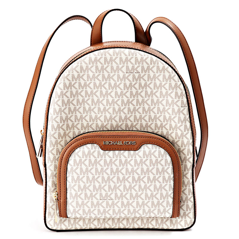 マイケルコース リュックサック バックパック 35S2G8TB2B-VANILLA バニラ ブラウン シグネチャー柄 レディース MICHAEL KORS|カオパニ店