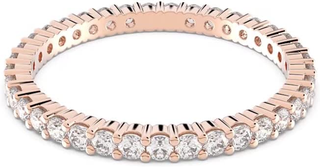 スワロフスキー リング レディース シルバー ゴールド SWAROVSKI 50号 ( 日本サイズ 9号 ) 並行輸入品 5095327|カオパニ店