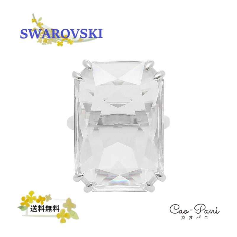 スワロフスキー リング レディース クリア シルバー SWAROVSKI Mesmera 50号 ( 日本サイズ 9号 ) 並行輸入品　5610371