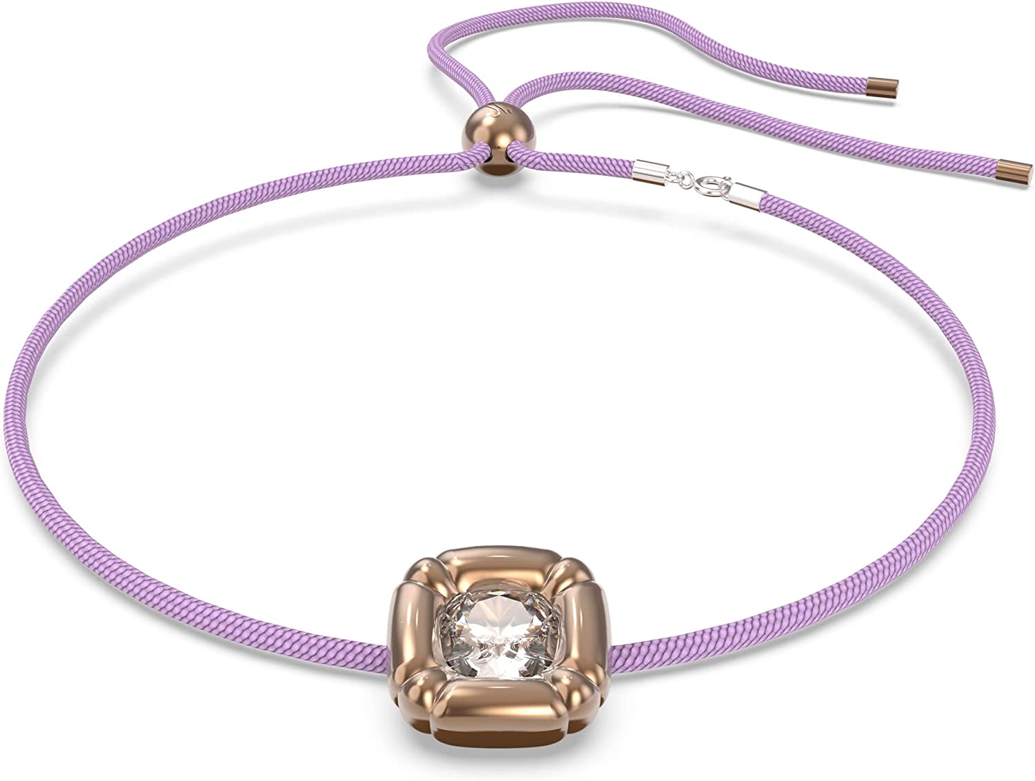 スワロフスキー ネックレス レディース パープル ゴールド 5622377 SWAROVSKI