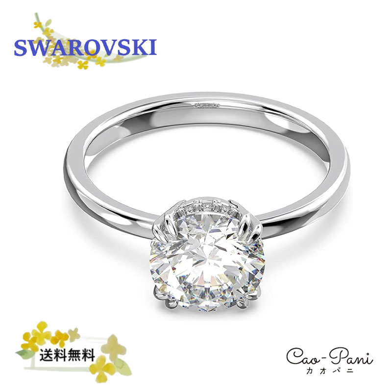 楽天市場】スワロフスキー リング アクセサリー コンステラ シルバー