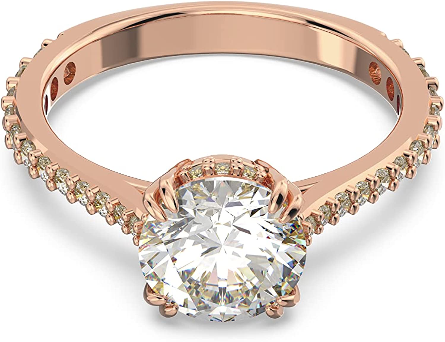 スワロフスキー リング レディース Constella 58号 ( 日本サイズ 17号 ) 並行輸入品 ホワイト ローズゴールド 5642645 SWAROVSKI
