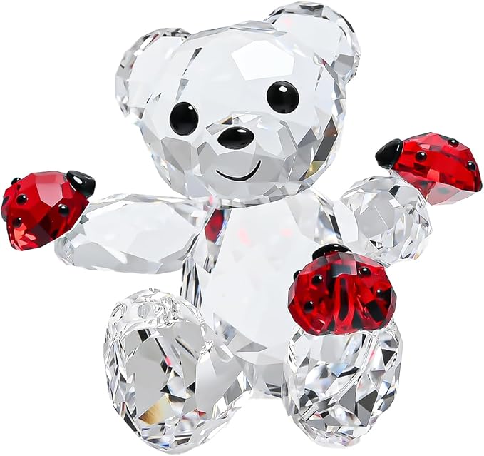 スワロフスキー Krisベアコレクション クリスタル フィギュア 5675983 レッド SWAROVSKI｜カオパニ店 8,610円