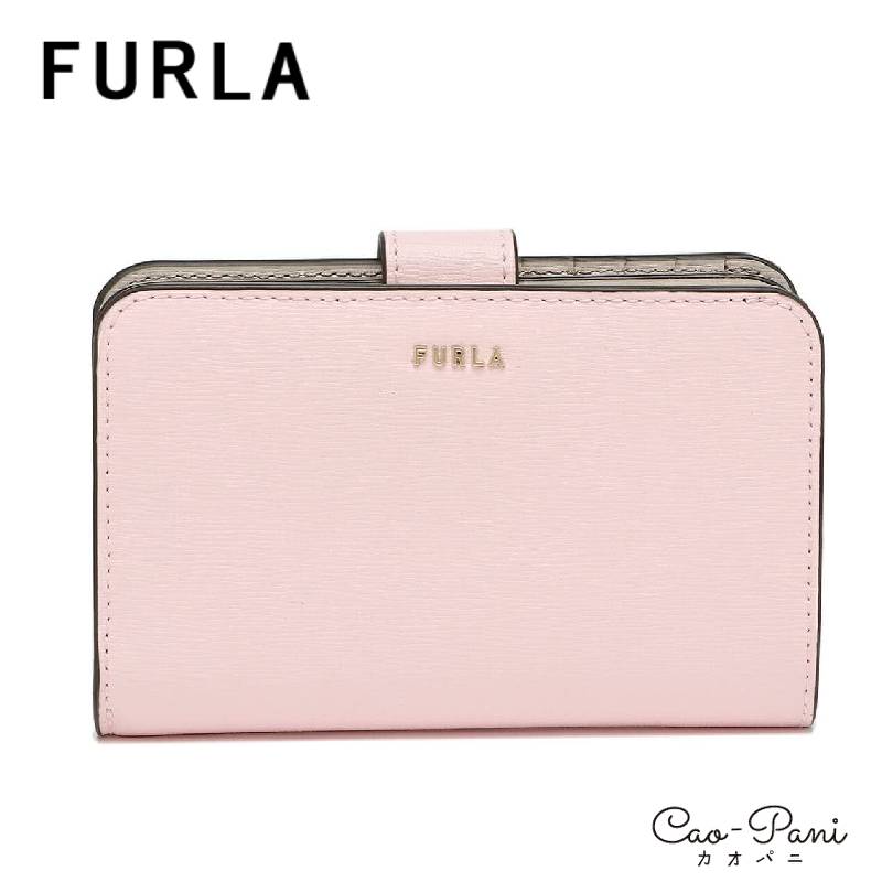 完成品 フルラ 二つ折り財布 レディース ピンク シンプル FURLA