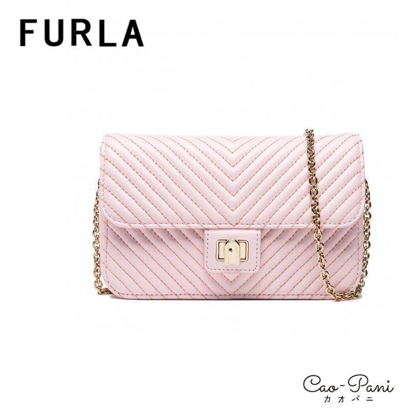 フルラ ショルダーバッグ レディース ピンク ゴールド FURLA ポップ スター ミニ クロスボディ WB00631 A.0149 1283S|カオパニ店