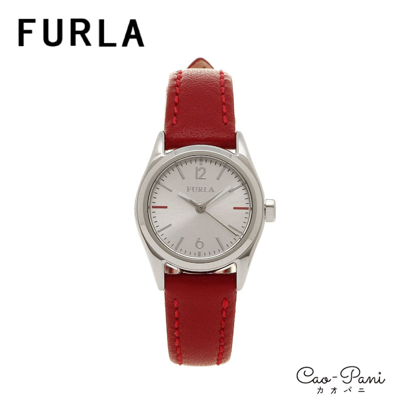 フルラ 腕時計 レディース シルバー レッド FURLA EVA エヴァ R4251101507
