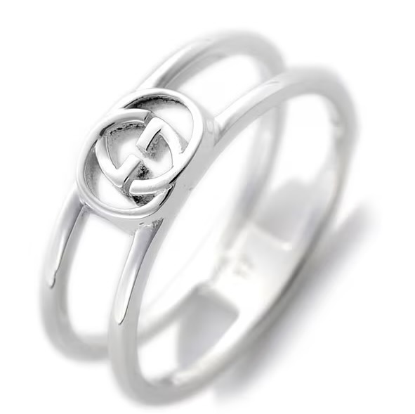 希少✨グッチ 指輪　リング　13号　インターロッキング　ワイド　フラワー 楽天市場】【送料無料】【本物】美品☆GUCCI☆グッチ☆インター