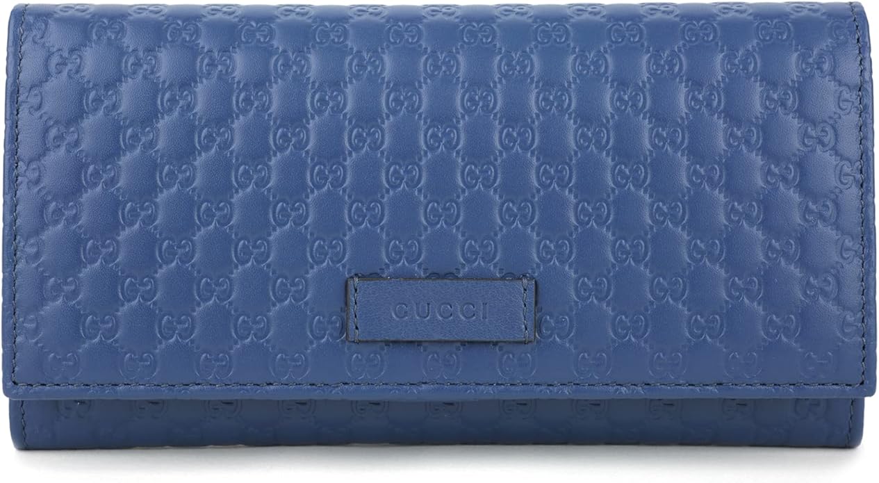 楽天市場】グッチ 財布 GUCCI 二つ折り長財布 メンズ ブルー