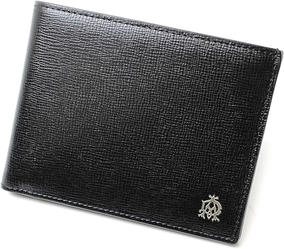 ダン吸血鬼 がま口 二つ折りがま口 BELGRAVE L2S832 黒いこと メンズ dunhill メンズ財布-財布・ケース