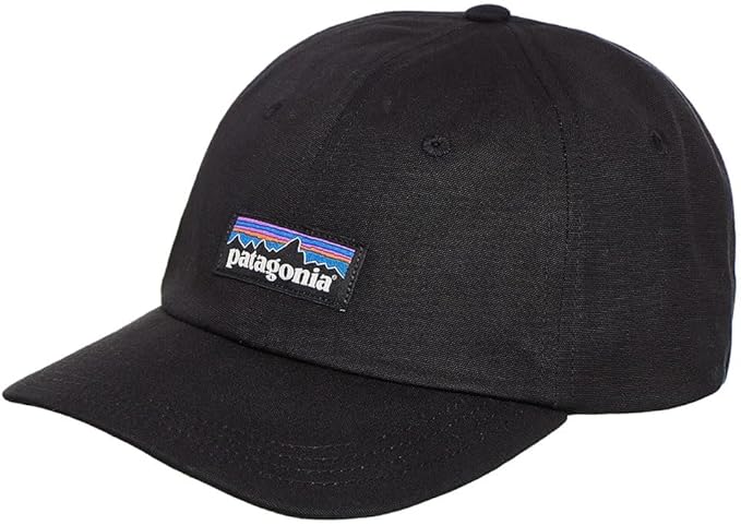 パタゴニア キャップ メンズ レディース P-6 LABEL TRAD CAP ブラック 38296-BLK PATAGONIA｜カオパニ店