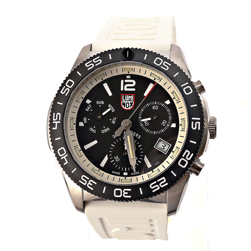 ルミノックス ウォッチ メンズ PACIFIC DIVER CHRONOGRAPH 3140 SERIES 黒いこと 象牙色 XS.3141 LUMINOX