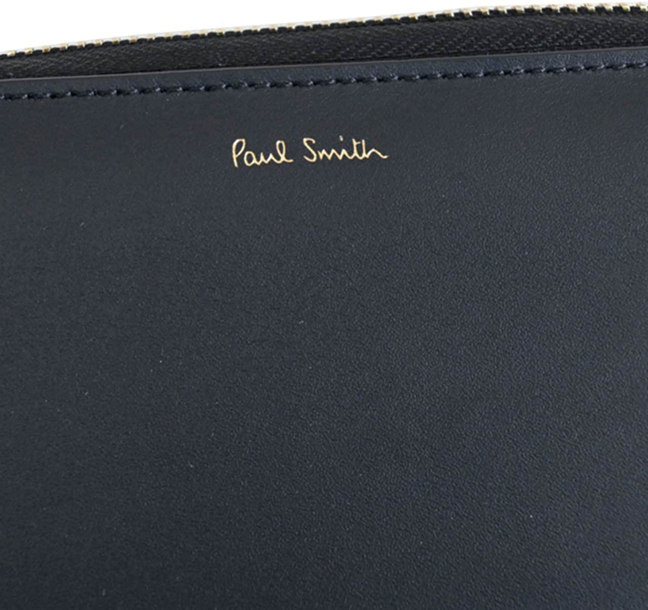 長財布 Paul Smith ポールスミス ブラック マルチストライプ M1A 4778