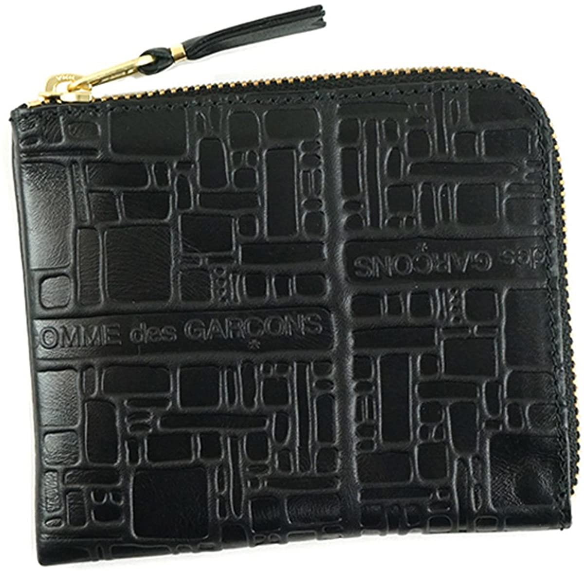 コムデギャルソン L字ファスナー 財布 レディース シンプル ブラック 本革 COMME des GARCONS SA3100EL-BK 並行輸入品
