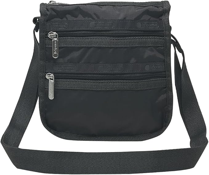 レスポートサック ショルダーバッグ クロスボディバッグ MEDIUM 3 ZIP CROSSBODY 1009-R112 サンダー 薄墨色 メンズ レディース LeSportsac ショルダーバッグ・メッセンジャーバッグ-バッグ・小物・ブランド雑貨