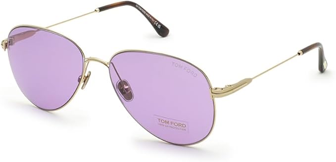 トムフォード サングラス FT0993-28Y-59 ゴールド ライトヴァイオレット メンズ レディース TOM FORD｜カオパニ店