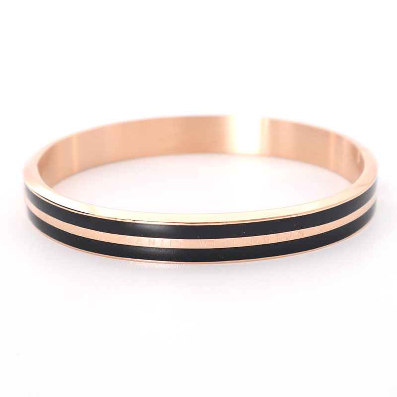 ダニエルウェリントン ブレスレット レディース Emalie Infinite 185mm ゴールド ブラック DW00400252 Daniel Wellington｜カオパニ店
