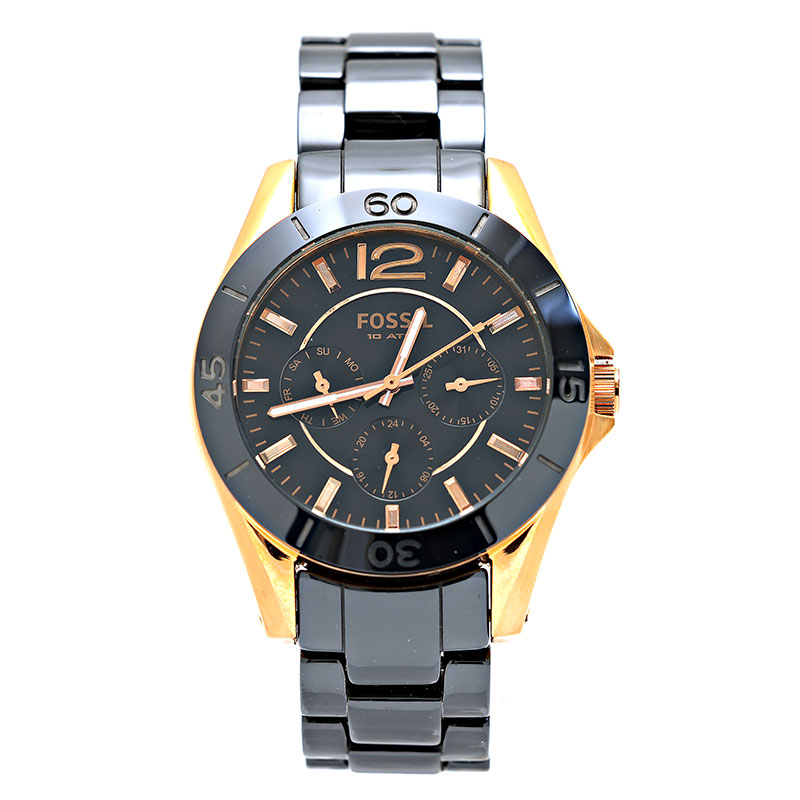 FOSSIL フォッシル イエローブラック腕時計 楽天市場】FOSSIL フォッシル EVERETT イエロー エバレット