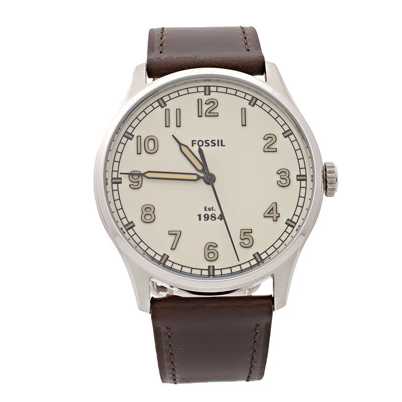 フォッシル 腕時計 メンズ Dayliner オフホワイト ブラウン FS5927 FOSSIL 14,475円