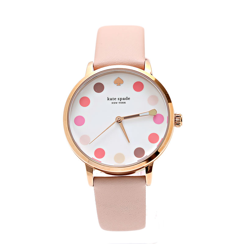 ケイトスペード 腕時計 レディース マルチカラー ベージュ Kate Spade METRO KSW9028