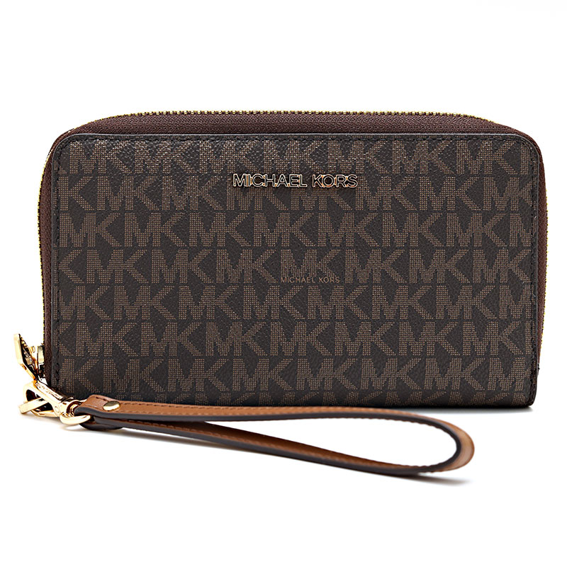 マイケルコース 長財布 35F8STVW9B ブラウン レディース MICHAEL KORS｜カオパニ店